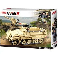 WWII German Half Track Vehicle M38B0695, Playset, Clamp Blocks, Solda...