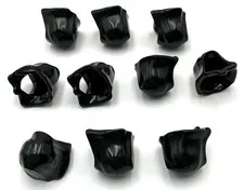 Lego 10 New Black Minifigure Headgear Hoods Parts