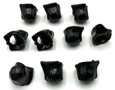 Lego 10 New Black Minifigure Headgear Hoods Parts
