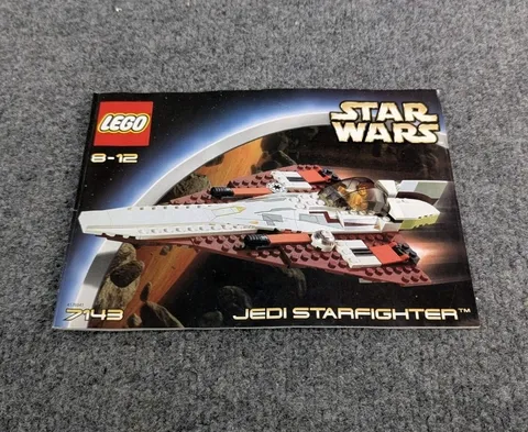 Lego Star Wars 7143 Jedi Starfighter * Instruction Manual Only