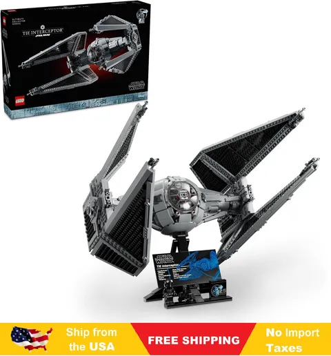 LEGO Star Wars Ultimate Collector Series TIE Interceptor Model Building Set75382