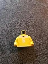Lego Torso #5 Yellow Shirt like pattern. Pre-owned. 