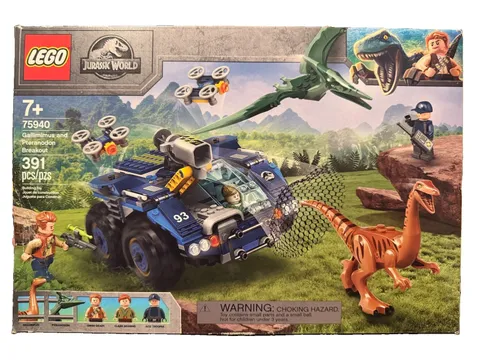 LEGO Jurassic World Gallimimus and Pteranodon Breakout 75940 Retired New SEALED