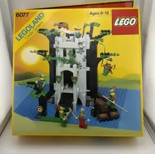 LEGO Castle Forestmen's River Fortress (6077) Only Box & Instructions no pieces