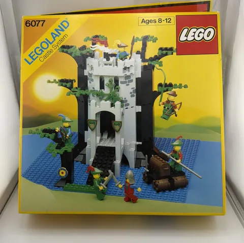 LEGO Castle Forestmen's River Fortress (6077) Only Box & Instructions no pieces