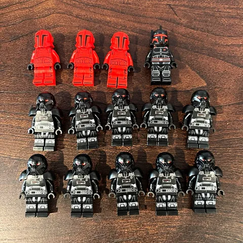 LEGO Star Wars Imperial Dark Trooper Minifigure Lot
