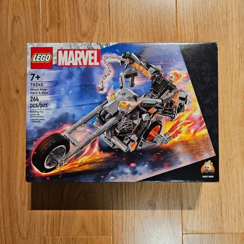 Lego Marvel Ghost Rider Mech & Bike  76245 Sealed Retired