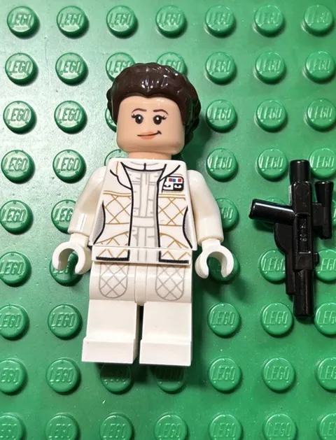 Lego Princess Leia 75192 Hoth Outfit White UCS Star Wars Minifigure SW0878
