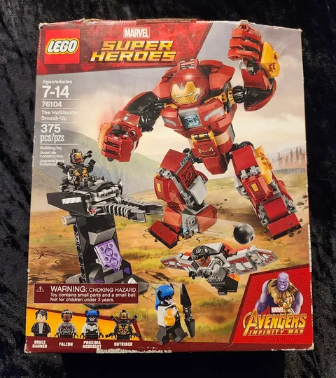 LEGO Marvel: The Hulkbuster Smash-Up (76104)