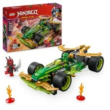 LEGO NINJAGO Lloyd’s Pull-Back Race Car Toy with 2 Minifigures for Imaginative P