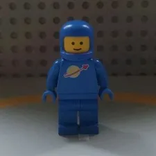 LEGO Vintage Spaceman-Blue Color