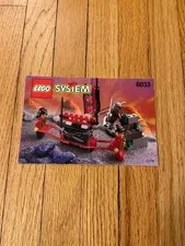 Lego Castle Treasure Transport (6033) Instruction Booklet Only