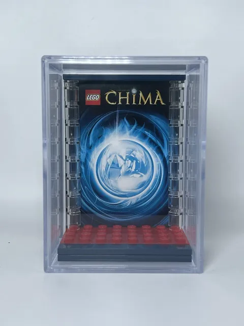 Collectible Force Pack Minifigure Display Case For Lego Chima