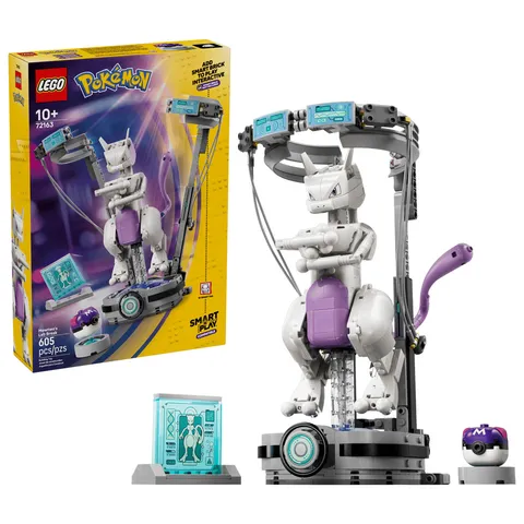 LEGO Pokémon SMART Play 72163 Mewtwo's Lab Break - New In Box