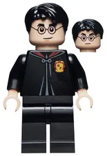 Harry Potter - Gryffindor Robe Clasped, Black Legs - Used LEGO
