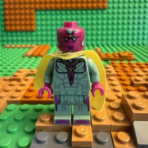 LEGO Marvel Vision Minifigure Great Condition