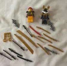 LEGO. Ninjago. Skylor & Samurai X Minifig 70651 Throne Room Showdown Lot