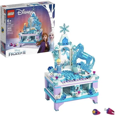 Lego 41168 Disney Frozen II Elsa Jewelry Box Creation Building Set 300 Pcs