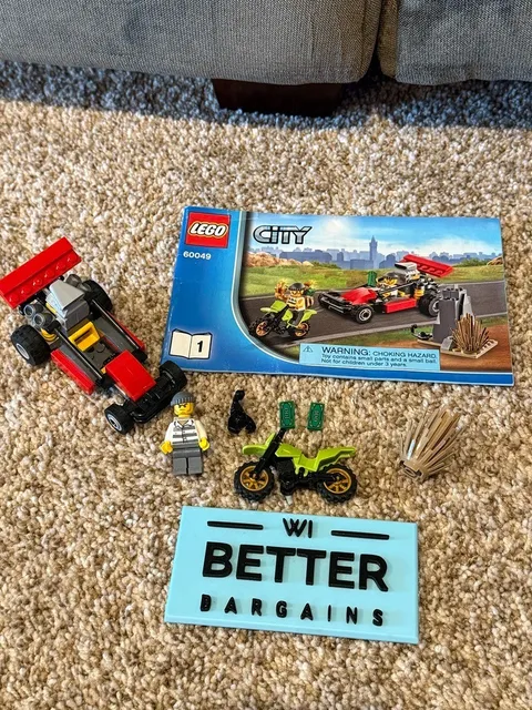 LEGO CITY: Helicopter Transporter (60049) Parts only
