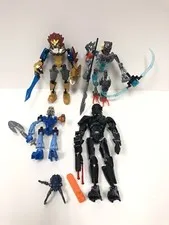 Bionicle Figures 70791 70200 8570 75121 LEGO Lot 4 Incomplete