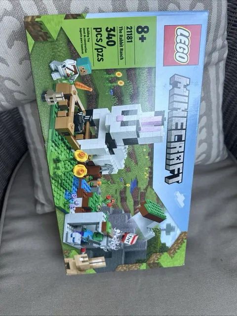 LEGO Minecraft: The Rabbit Ranch (21181) Sealed in Box (Retired Set)