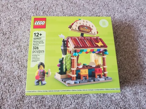 LEGO 40907 Restaurants of the World: Mexico Taqueria Limited Edition Retired GWP