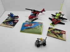 Vintage Legoland 6805, 6657 & 6877 Vector Detector. Bonus 886 read