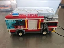 LEGO City Fire Truck 60002 209 pcs w Firefighter, Ladder No Manual /Box