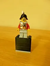 LEGO Minifigure: Pirates Imperial Armada Captain pi016 Chrome Breastplate 6280