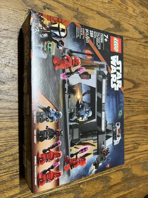 NEW - LEGO Star Wars Paz Vizsla and Moff Gideon Battle, 289 pcs (75386) Retired 