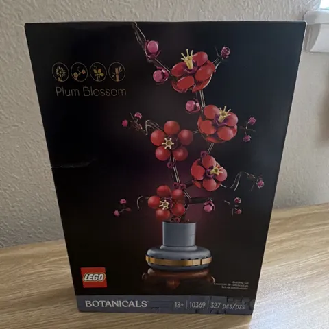 LEGO Botanicals Plum Blossom 10369 Building Set 327 Pieces 18+ Botanical