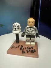 LEGO Star Wars Clone Wars 104th Battalion Wolfpack Trooper Phase 2 sw0537 Mint