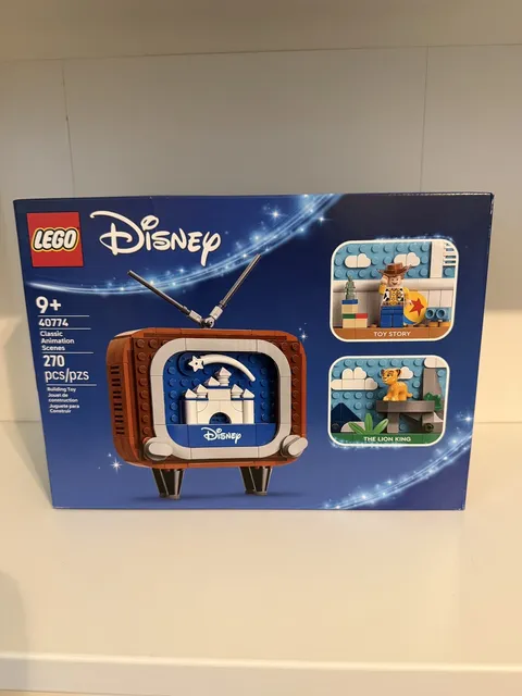 LEGO Disney Classic Animation Scenes 40774 TV Set GWP Promo New Sealed S4