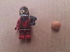 LEGO minifigure Star Lord Marvel Guardians Galaxy w/Mask