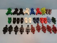 LEGO BIONICLE PARTS MIXED LOT WITH MISCELLANEOUS PIECES - LOT 5