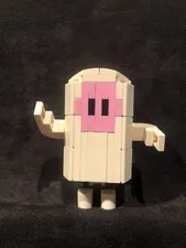 Lego Fall Guys Bean Custom Made - No Instruction Manual