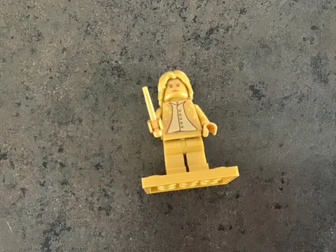 Lego Professor Snape Minifigure 20th Anniversary Pearl Gold Harry Potter hp277