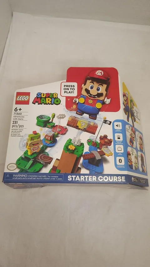LEGO Super Mario Adventures with Mario Starter Course 71360 NEW Sealed 231 PCS