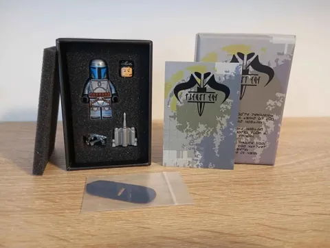 LEGO Star Wars Custom Melnik X GCC Simple Man Jango Fett Pad Printed Minifigure
