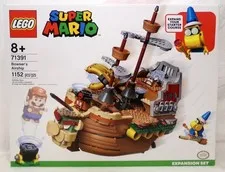2021 LEGO Super Mario 71391 Bowser's Airship 1152 Piece Expansion Set Retired