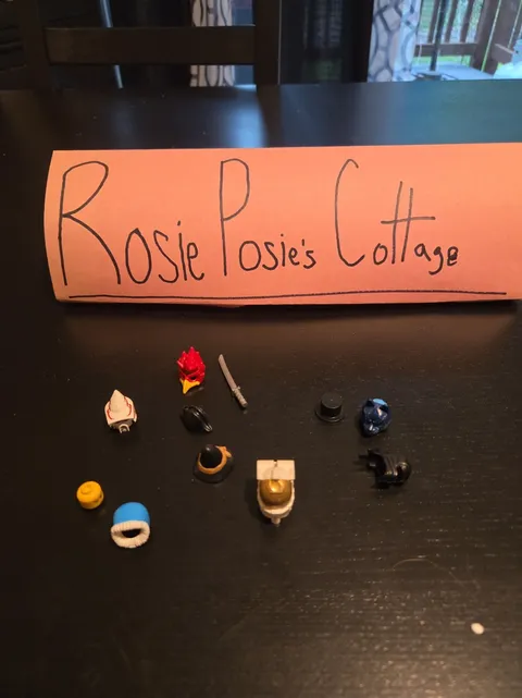 Lego Minifigure Helmets Hats Hair Lot Of 11 Headgear And Sword