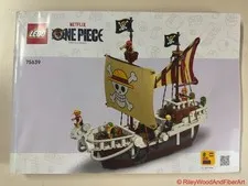 Lego one piece instruction book