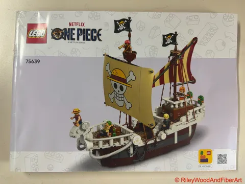 Lego one piece instruction book
