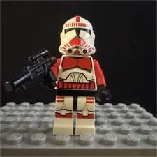 Lego Star Wars Minifigure Clone Shock Trooper Sw0531 75046 Coruscant