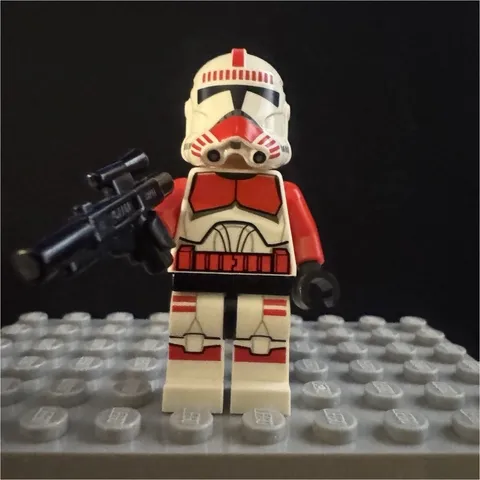 Lego Star Wars Minifigure Clone Shock Trooper Sw0531 75046 Coruscant