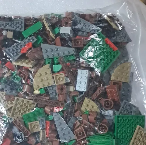 LEGO Bulk Lot Mixed Bricks & Plates Multicolor Plastic Pieces in Bag