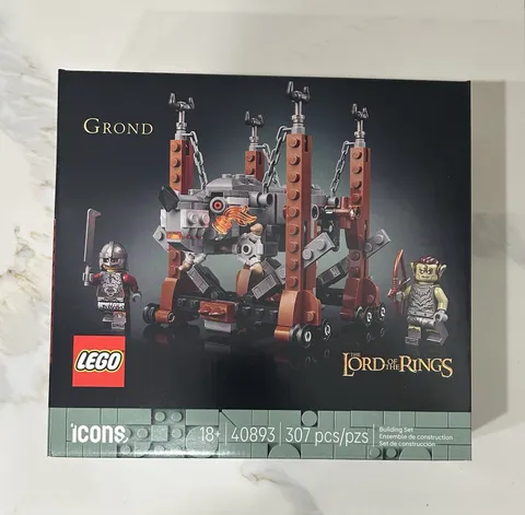 LEGO Icons Lord of the Rings Grond 40893 Set 307 pcs 18+  New In Box