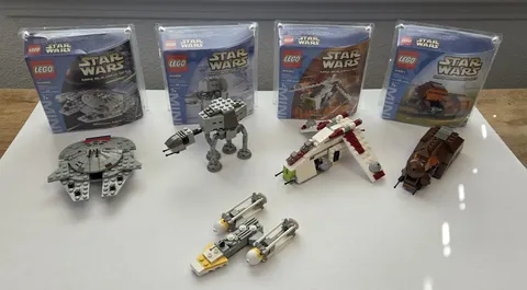 LEGO Star Wars Mini Sets with Bonus Y-Wing Ship (4488, 4489,4490, 4491) *READ*