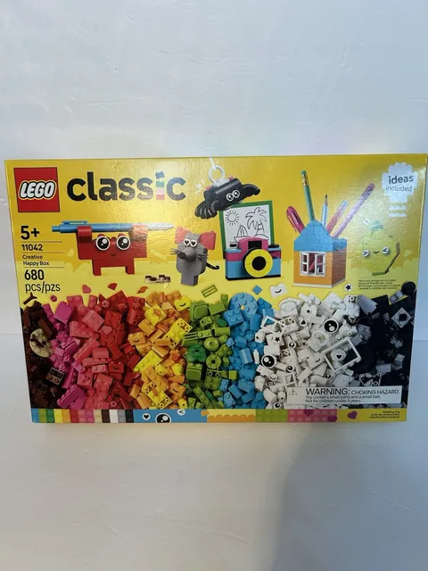New Lego Classic Creative Happy Box (11042) 680 Pcs 5+