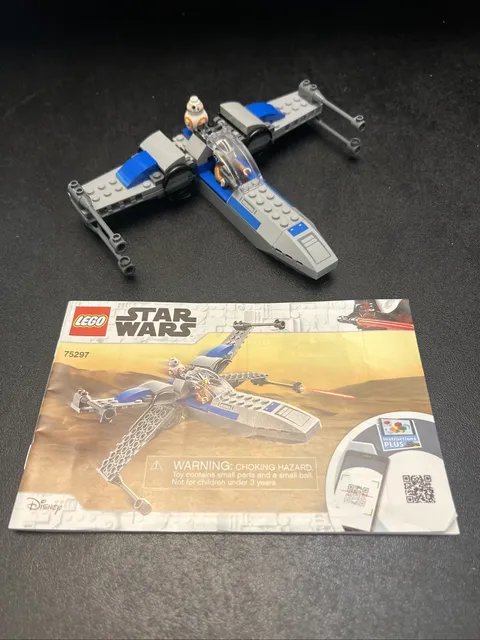 Lego Star Wars Resistance X-Wing Starfighter 75297 100% Complete W/Instructions